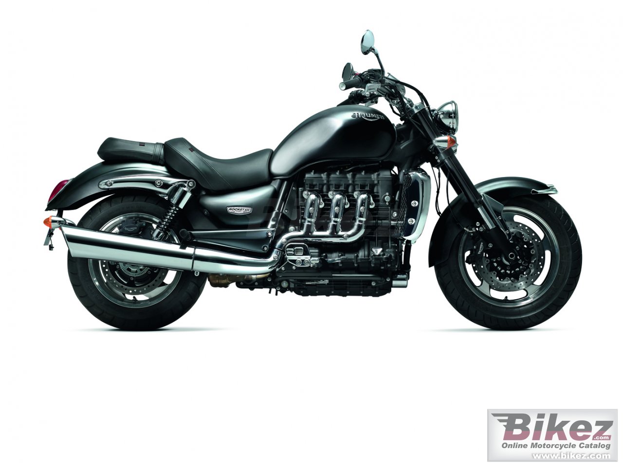 Big Triumph rocket iii roadster picture and wallpaper from Bikez.com